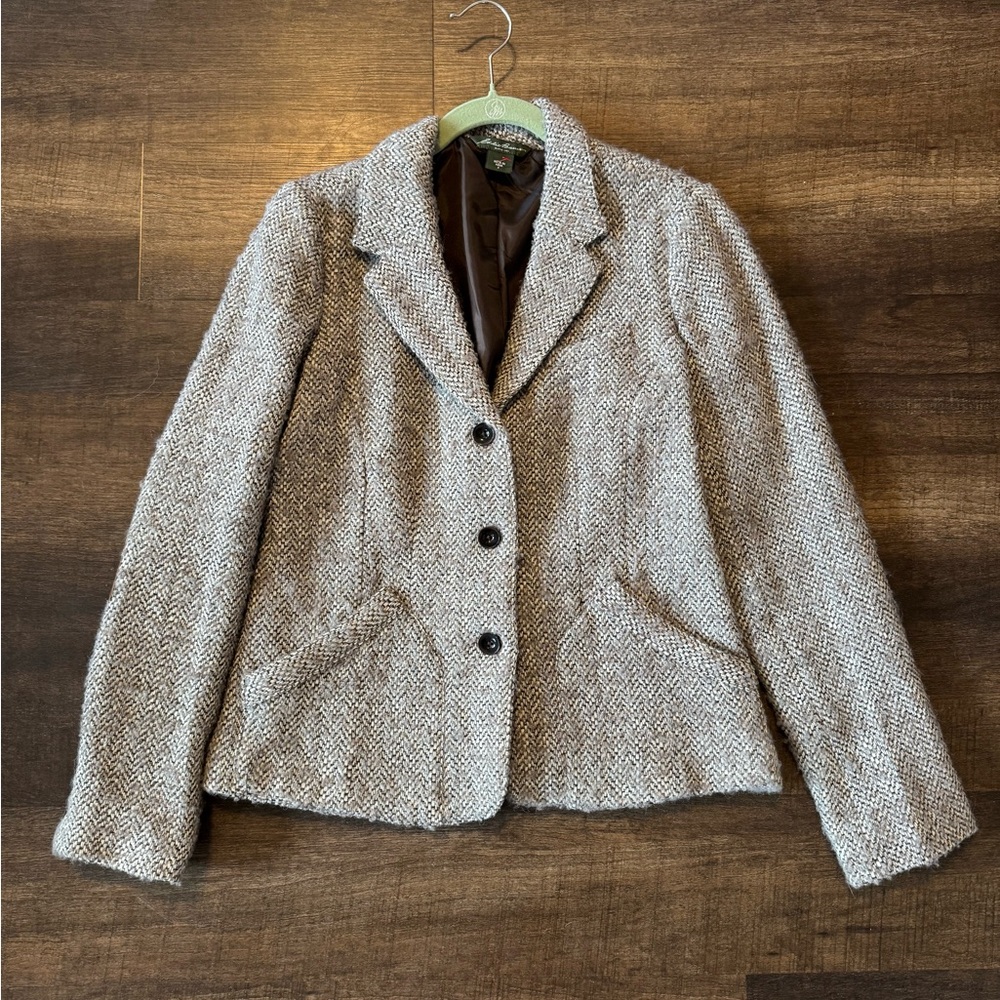 Eddie Bauer Tweed Blazer - Size 8